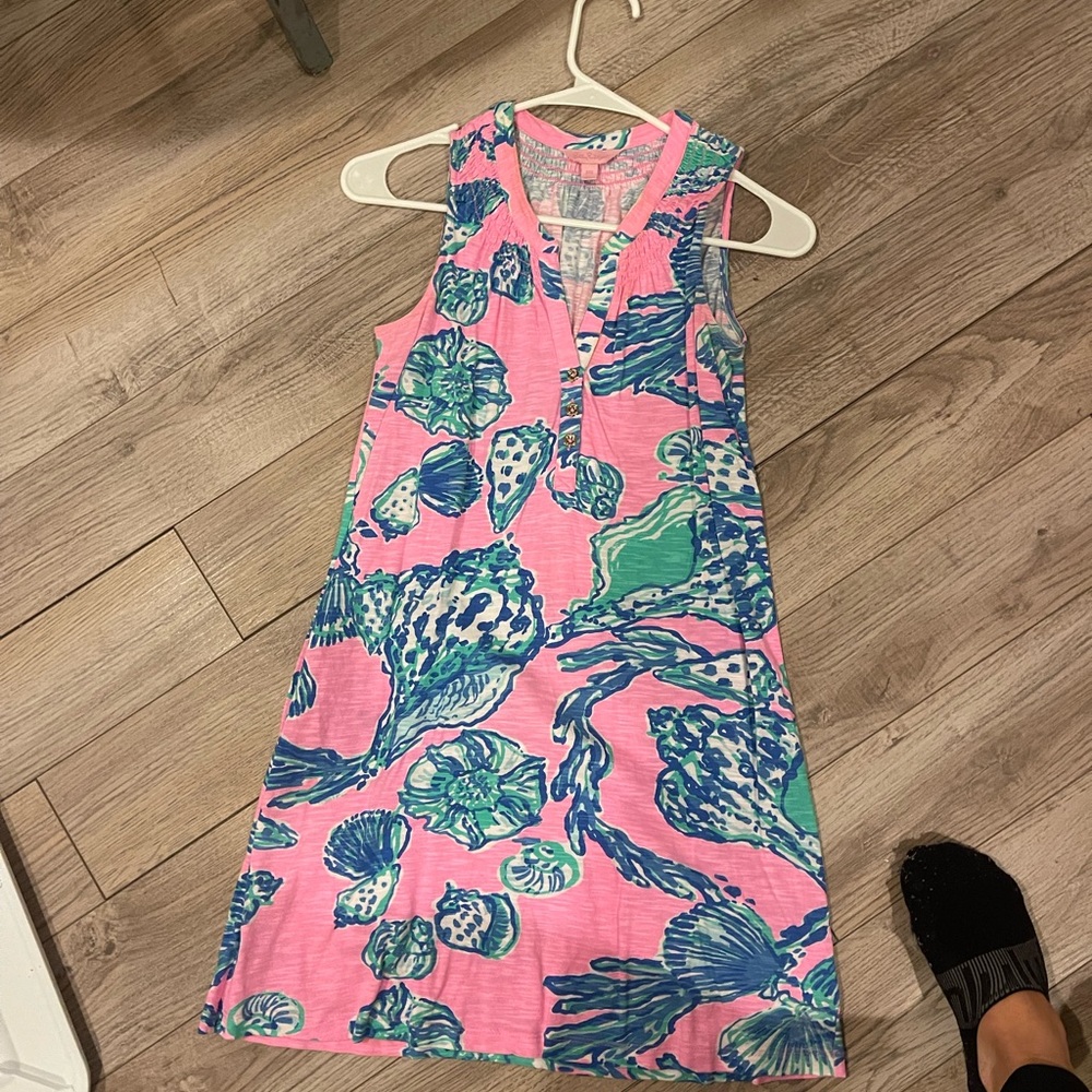 Lily Pulitzer nautical link tshirt dress